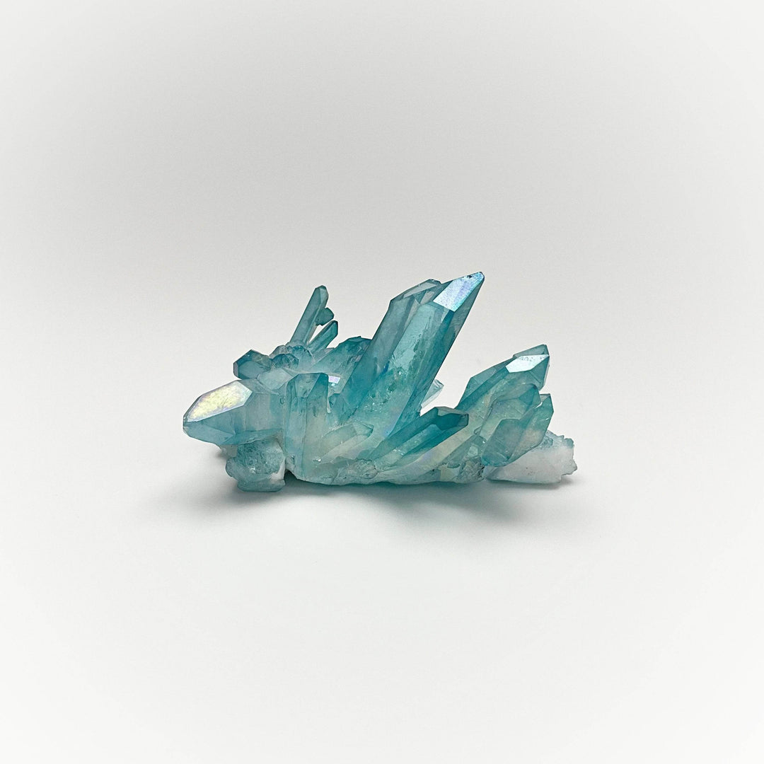 Aqua Aura Quartz Cluster - Rocks and Gems Canada