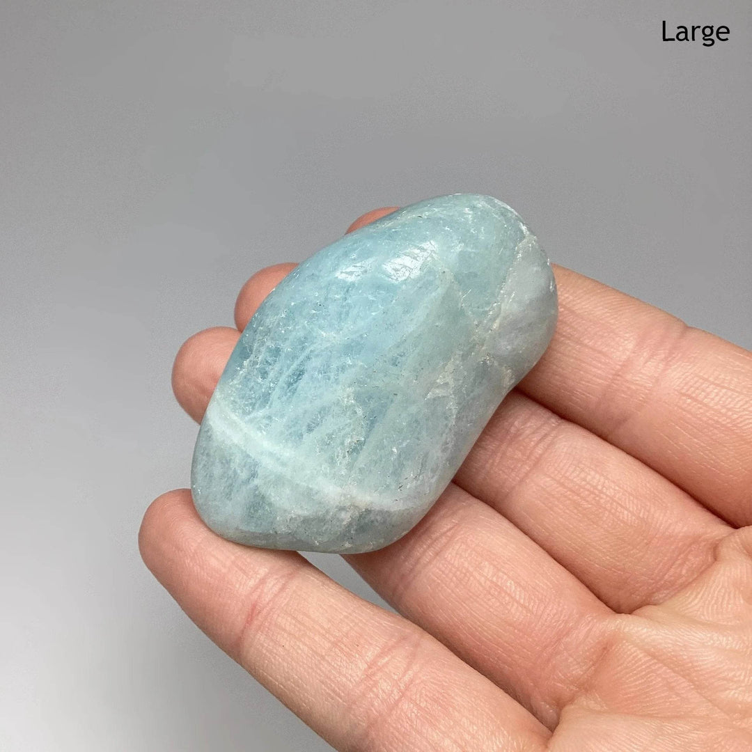 Aquamarine Tumble - Rocks and Gems Canada