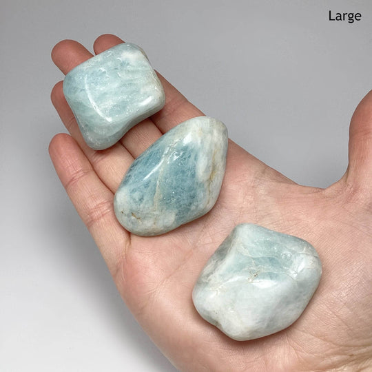 Aquamarine Tumble - Rocks and Gems Canada