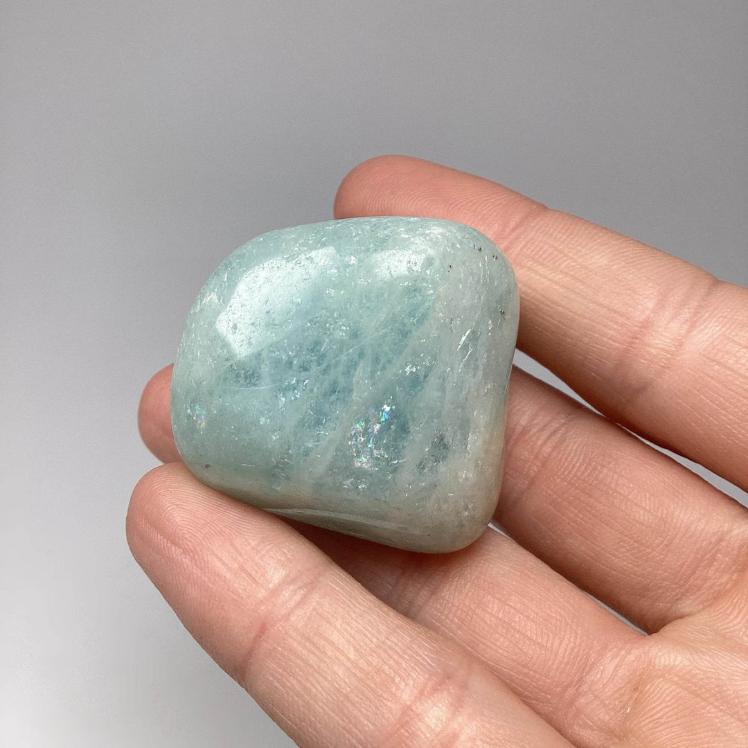 Aquamarine Tumble - Rocks and Gems Canada