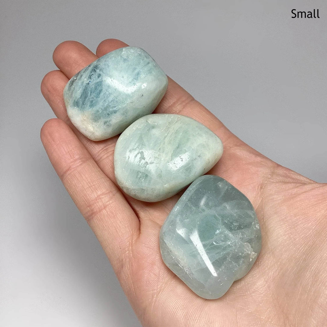 Aquamarine Tumble - Rocks and Gems Canada