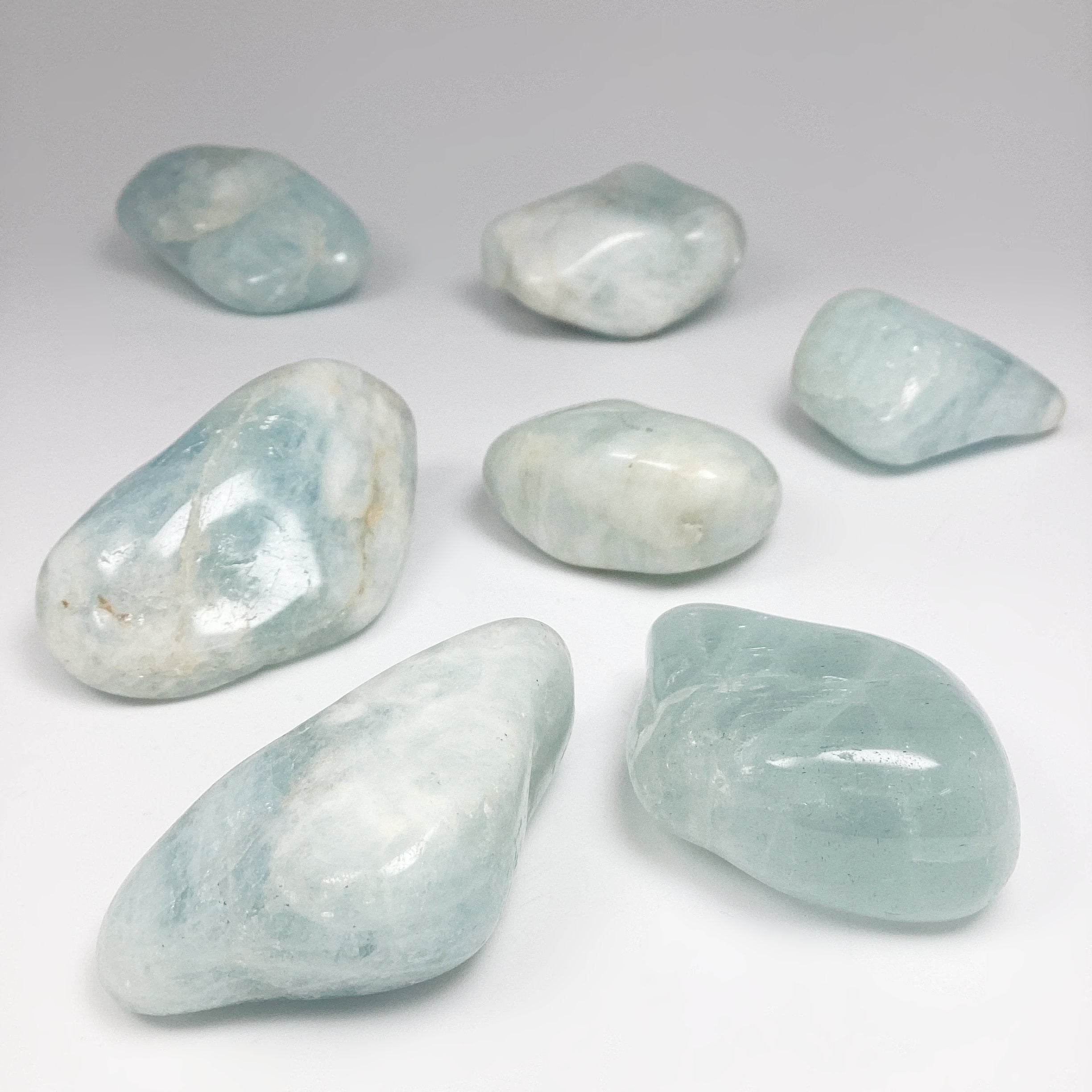 Aquamarine Tumble - Rocks and Gems Canada