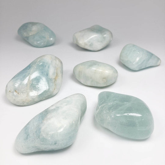 Aquamarine Tumble - Rocks and Gems Canada