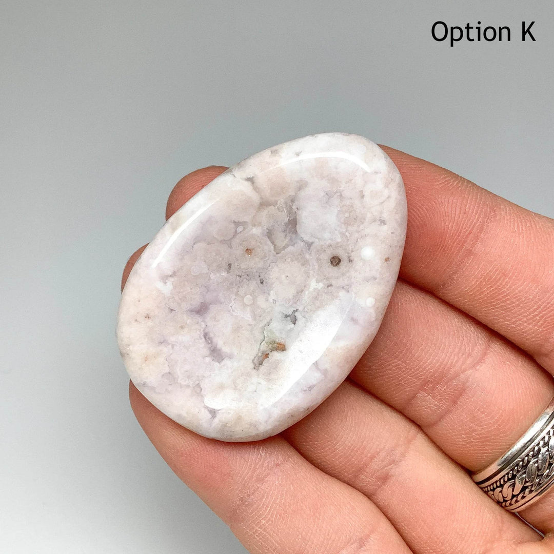 Worry Stone - Flower Agate - Rocks and Gems Canada
