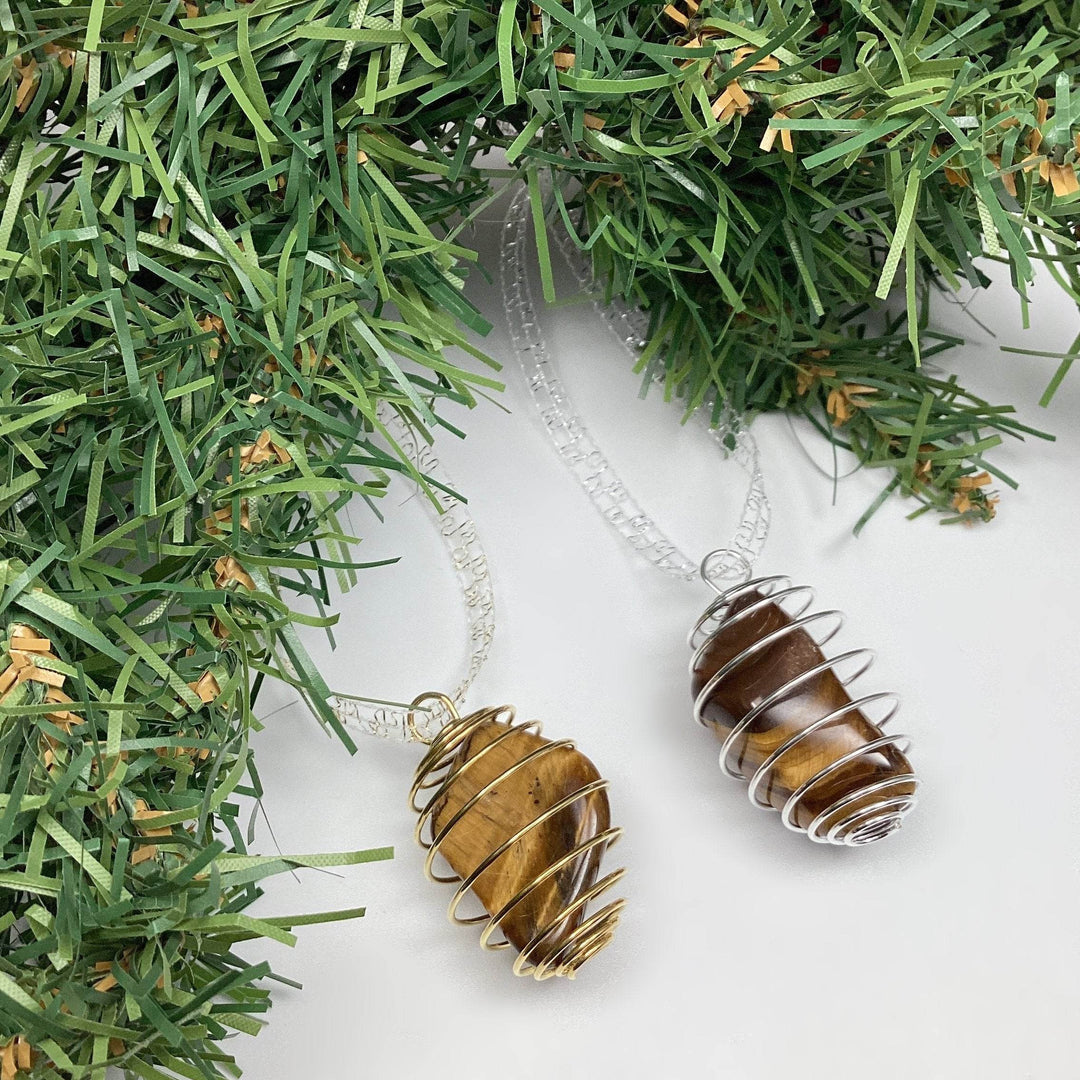 Spiral Gemstone Ornament - Rocks and Gems Canada