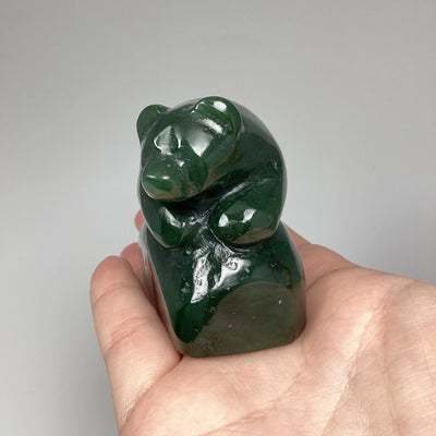BC Jade Bear Carving