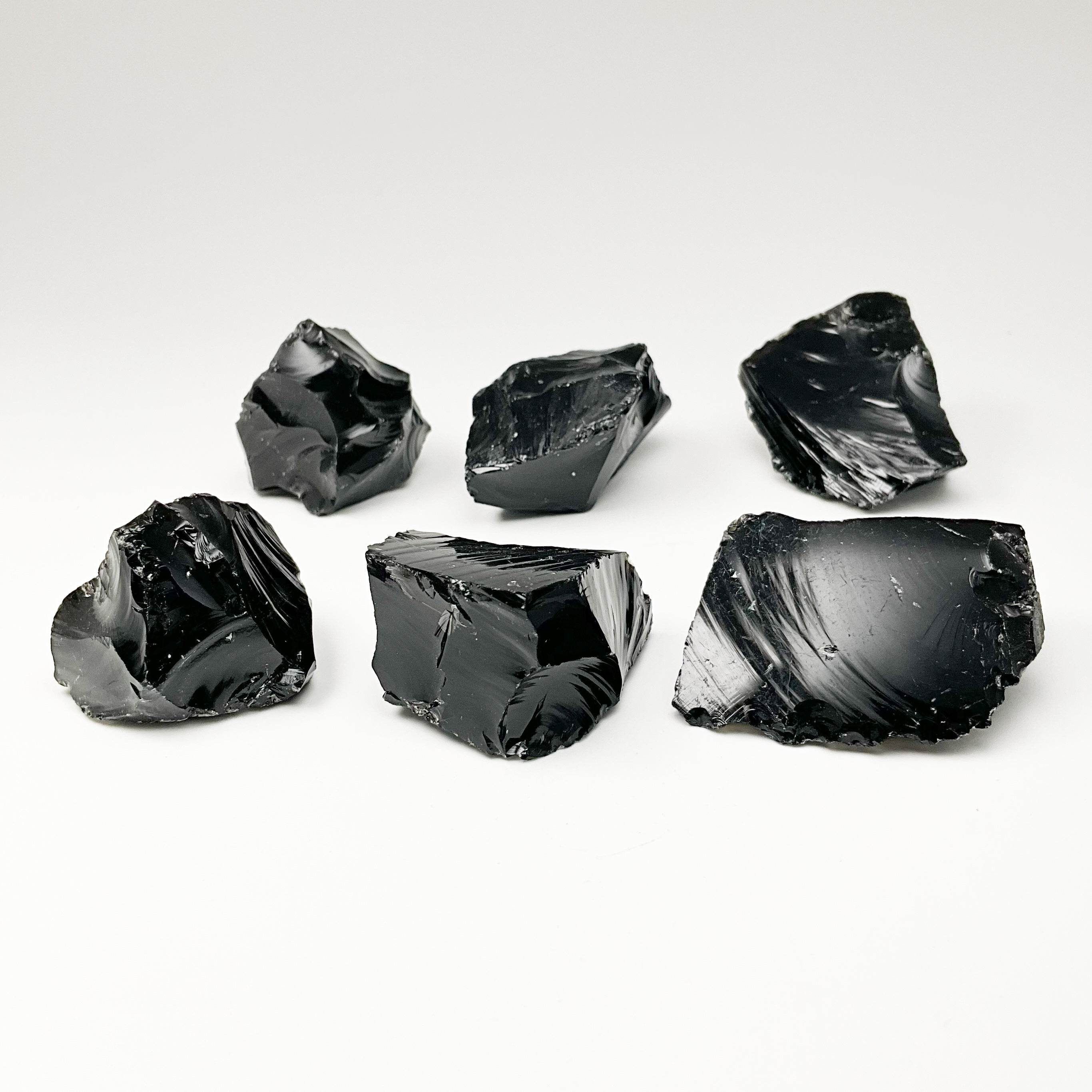 Black Obsidian Rough Chunk - Rocks and Gems Canada