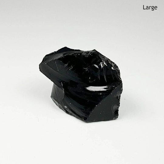 Black Obsidian Rough Chunk - Rocks and Gems Canada