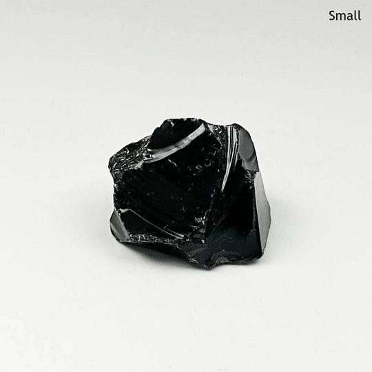 Black Obsidian Rough Chunk - Rocks and Gems Canada