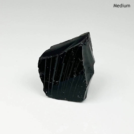Black Obsidian Rough Chunk - Rocks and Gems Canada