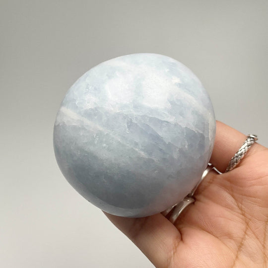 Blue Calcite Tumble - Rocks and Gems Canada