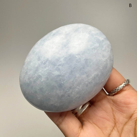 Blue Calcite Tumble - Rocks and Gems Canada