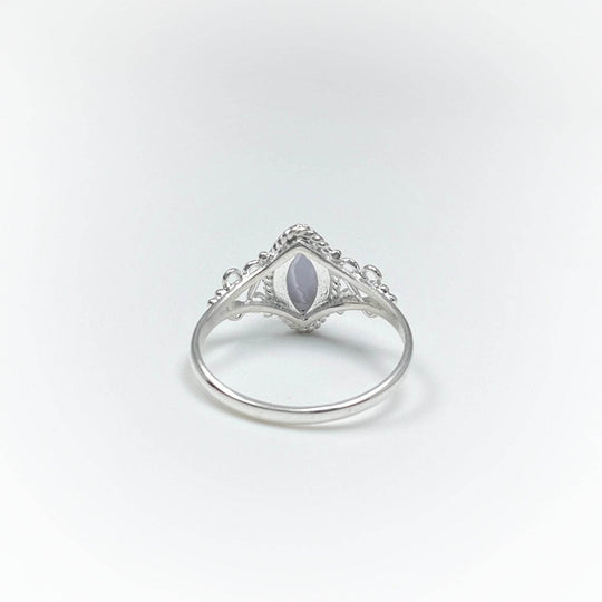 Blue Lace Agate Ring - Rocks and Gems Canada
