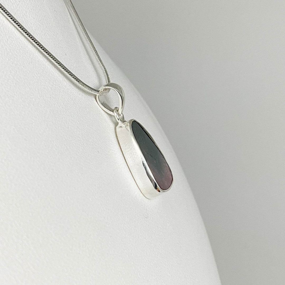 Blue and Pink Mixed Tourmaline Pendant - Rocks and Gems Canada