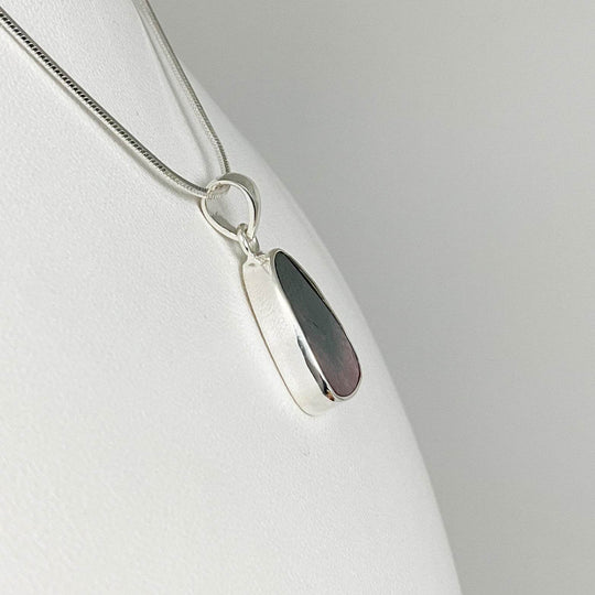 Blue and Pink Mixed Tourmaline Pendant - Rocks and Gems Canada