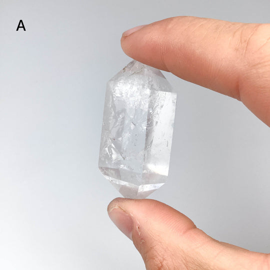 Double Terminated Clear Quartz Point - Rocks and Gems Canada