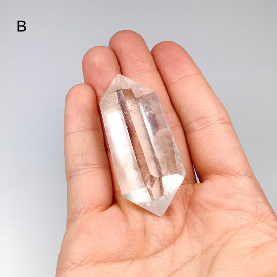 Double Terminated Clear Quartz Point - Rocks and Gems Canada