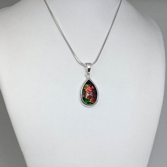 Alberta Ammolite Pendant - Rocks and Gems Canada