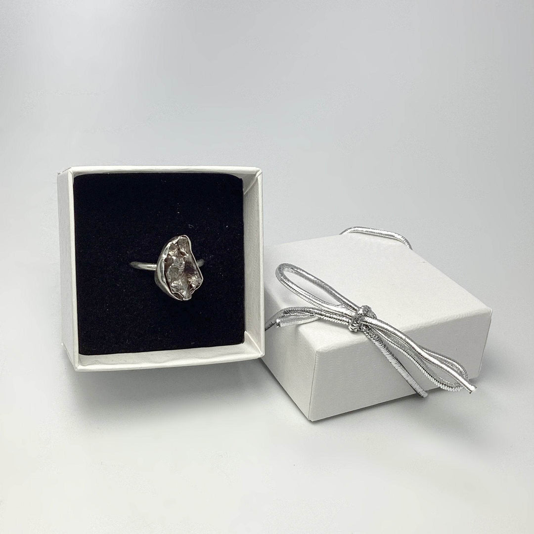 Campo Del Cielo Meteorite Ring - Rocks and Gems Canada
