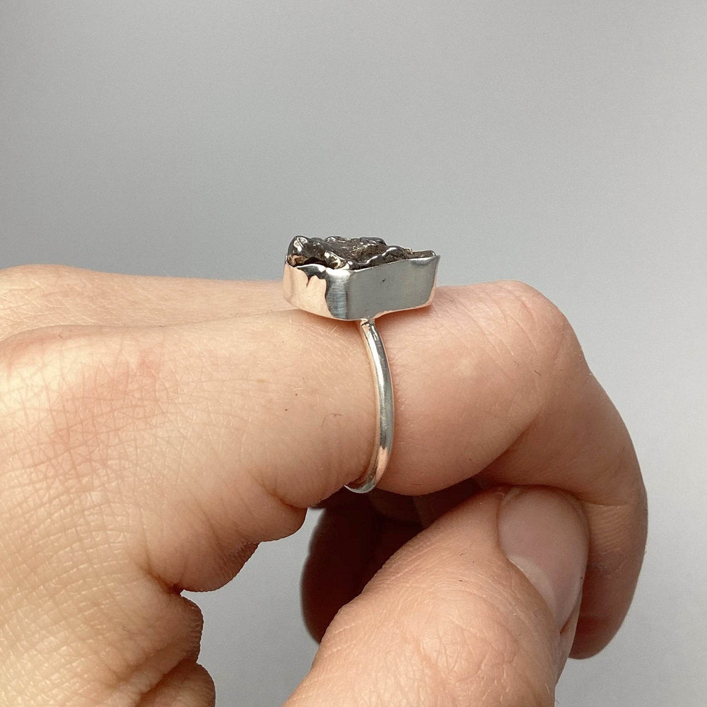 Campo Del Cielo Meteorite Ring - Rocks and Gems Canada