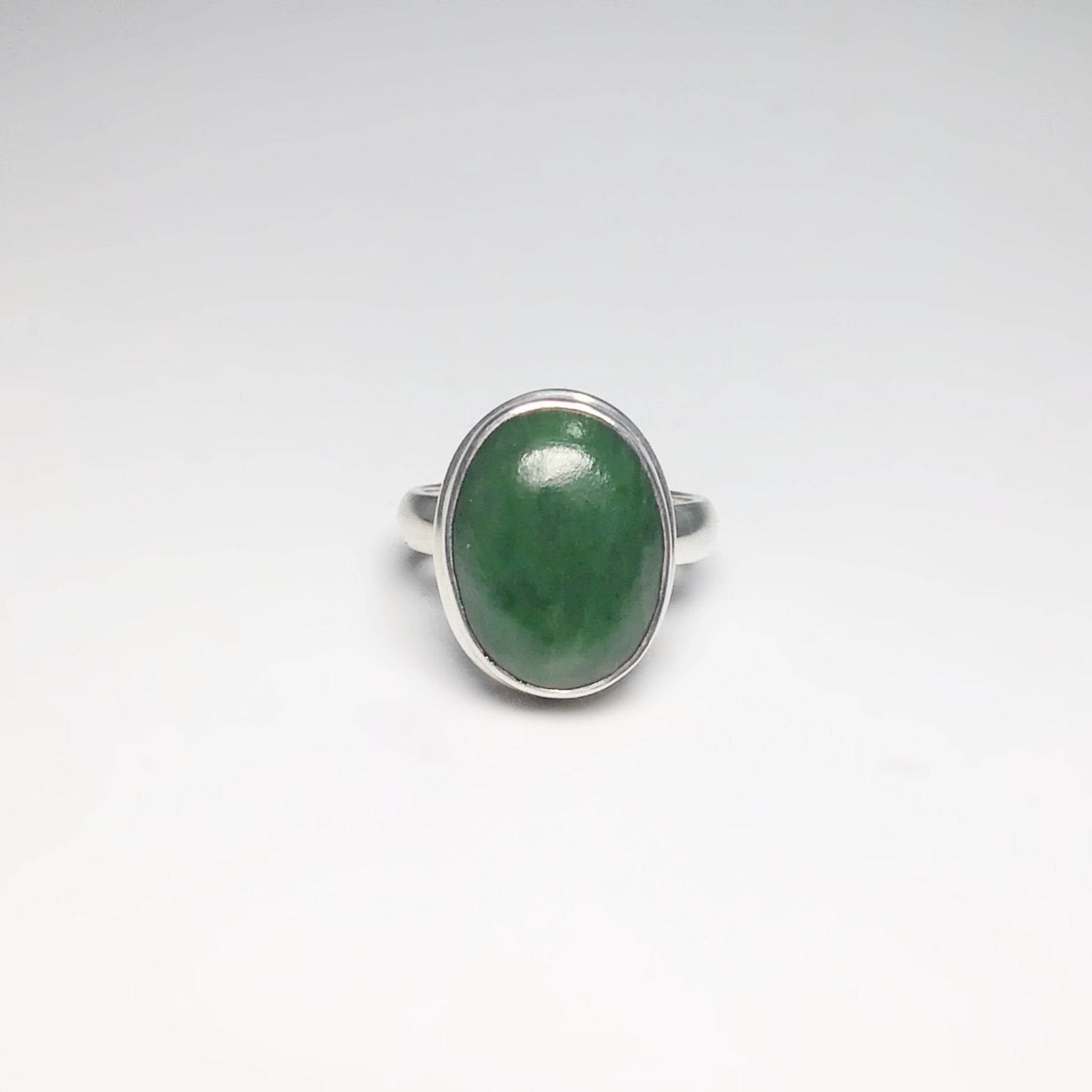 Canadian Jade Ring - Rocks and Gems Canada