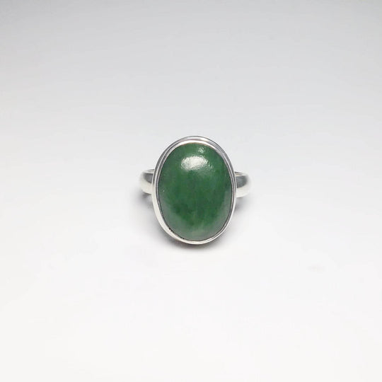 Canadian Jade Ring - Rocks and Gems Canada