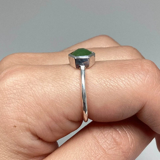 Canadian Jade Ring - Rocks and Gems Canada