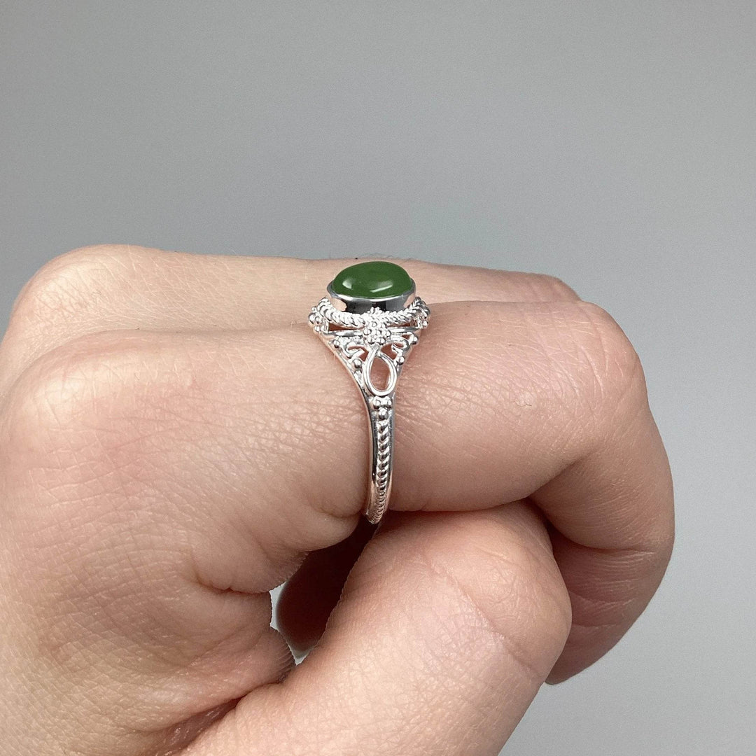 Canadian Jade Ring - Rocks and Gems Canada