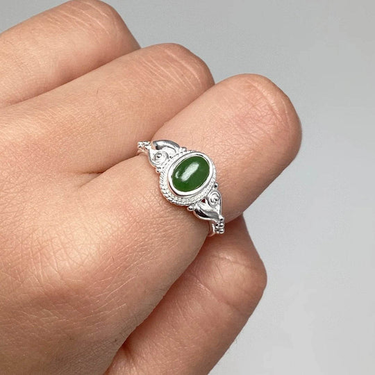 Canadian Jade Ring - Rocks and Gems Canada