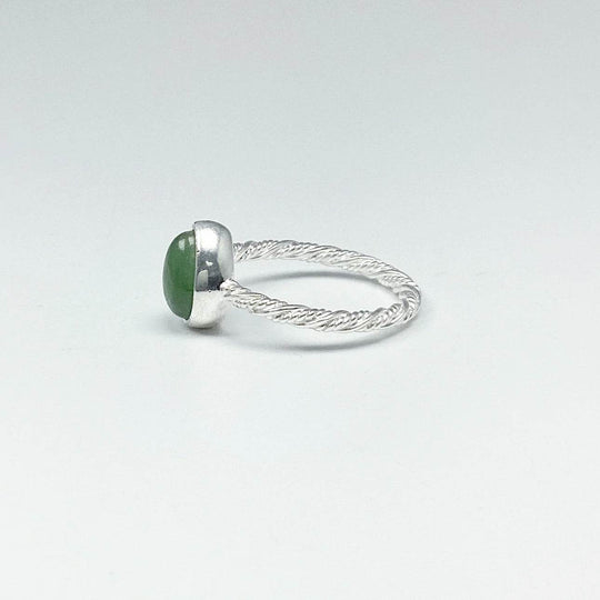 Canadian Jade Ring - Rocks and Gems Canada