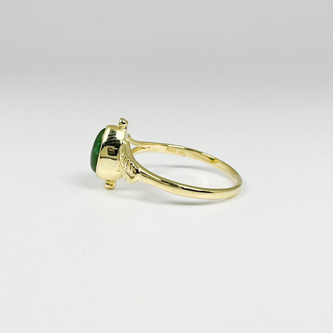 Canadian Jade Ring - Rocks and Gems Canada