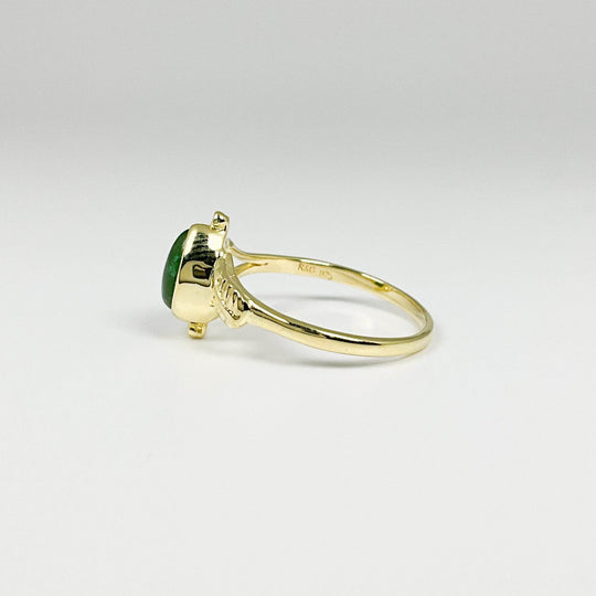Canadian Jade Ring - Rocks and Gems Canada