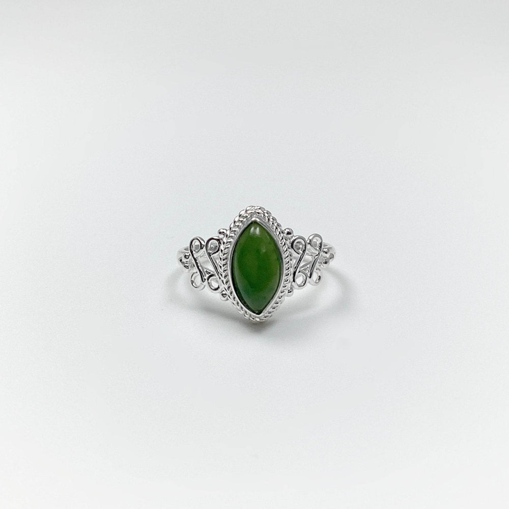 Canadian Jade Ring - Rocks and Gems Canada