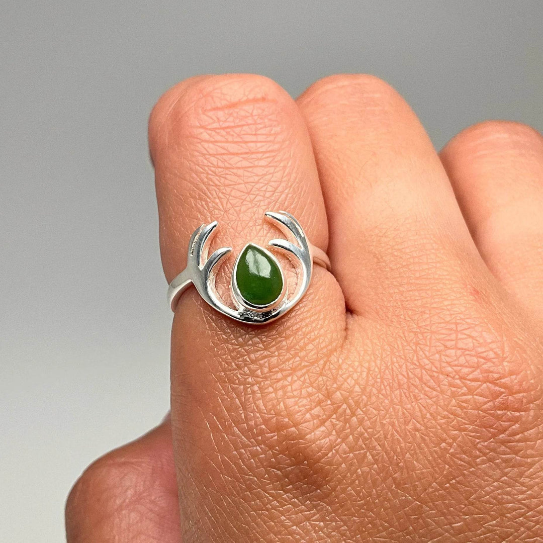 Canadian Jade Ring - Rocks and Gems Canada