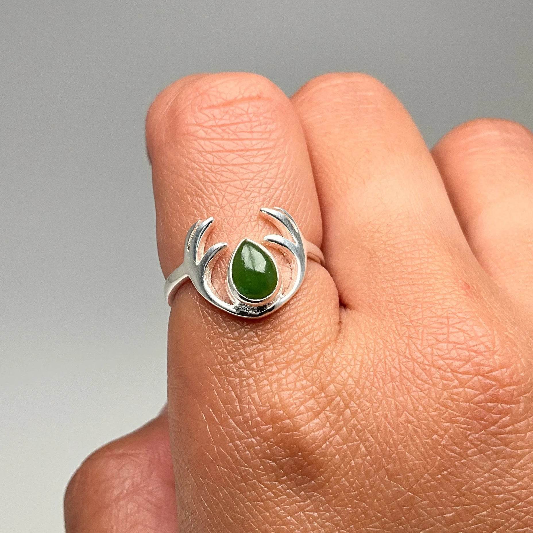 Canadian Jade Ring - Rocks and Gems Canada