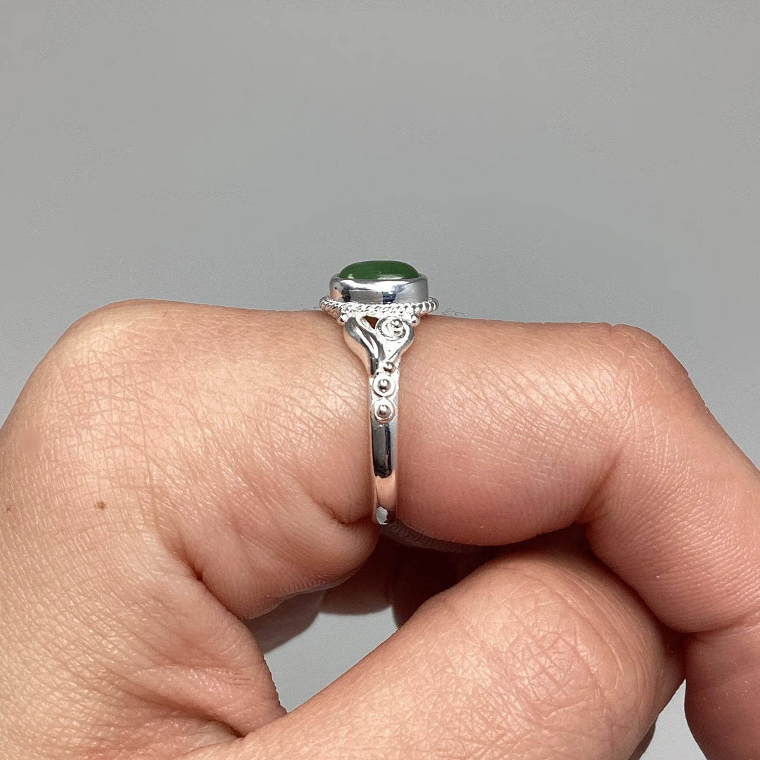 Canadian Jade Ring - Rocks and Gems Canada