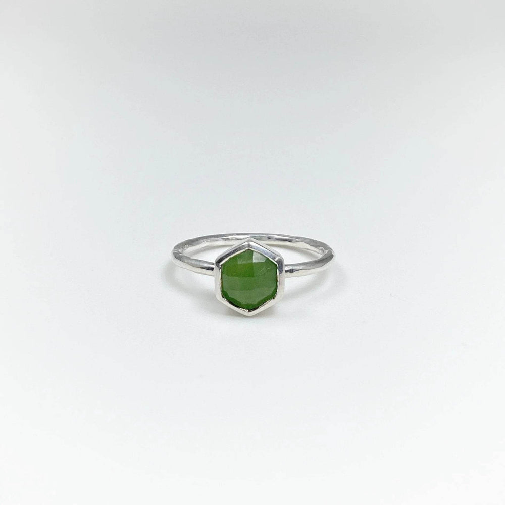 Canadian Jade Ring - Rocks and Gems Canada