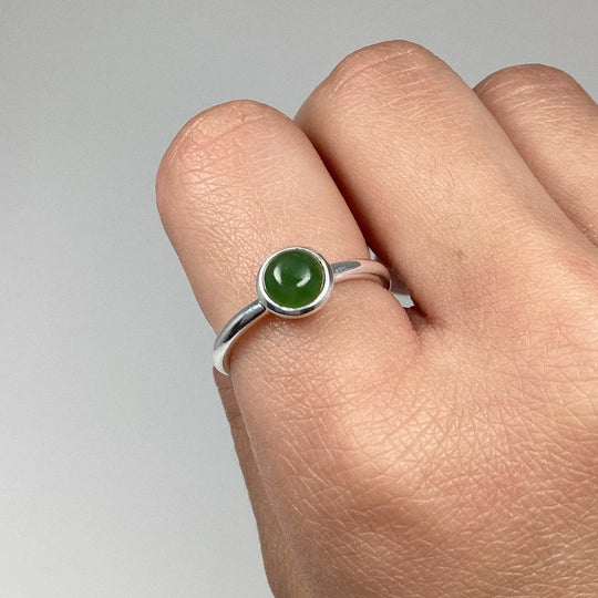 Canadian Jade Ring - Rocks and Gems Canada