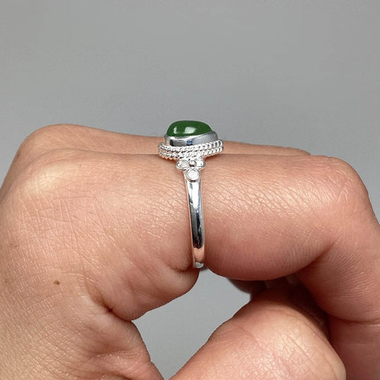 Canadian Jade Ring - Rocks and Gems Canada