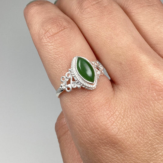 Canadian Jade Ring - Rocks and Gems Canada