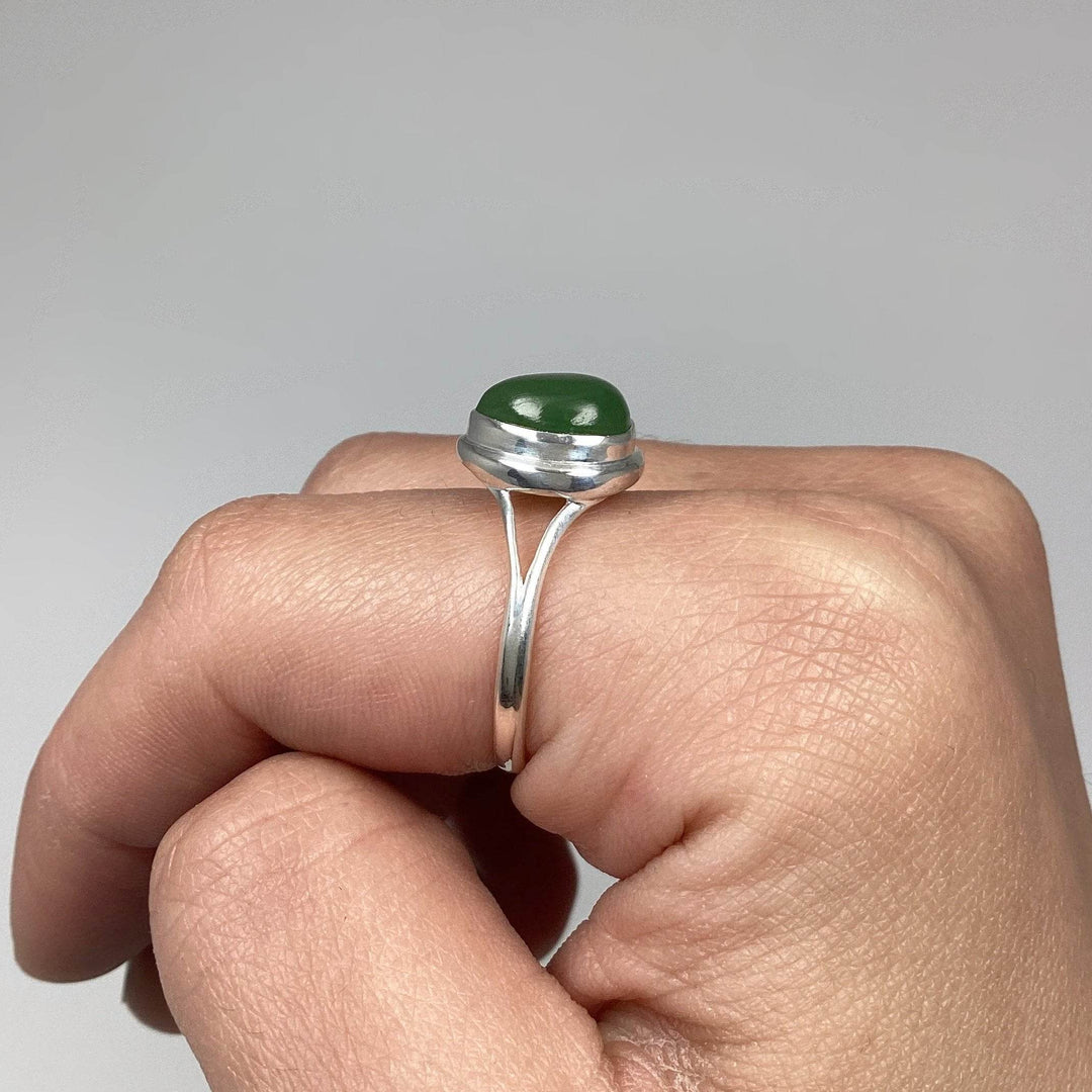 Canadian Jade Ring - Rocks and Gems Canada