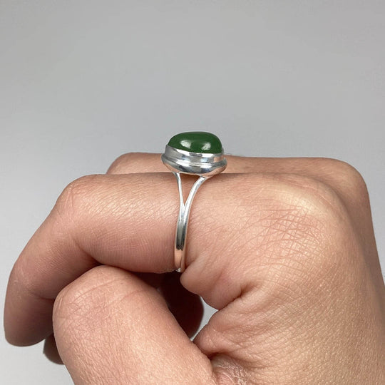 Canadian Jade Ring - Rocks and Gems Canada