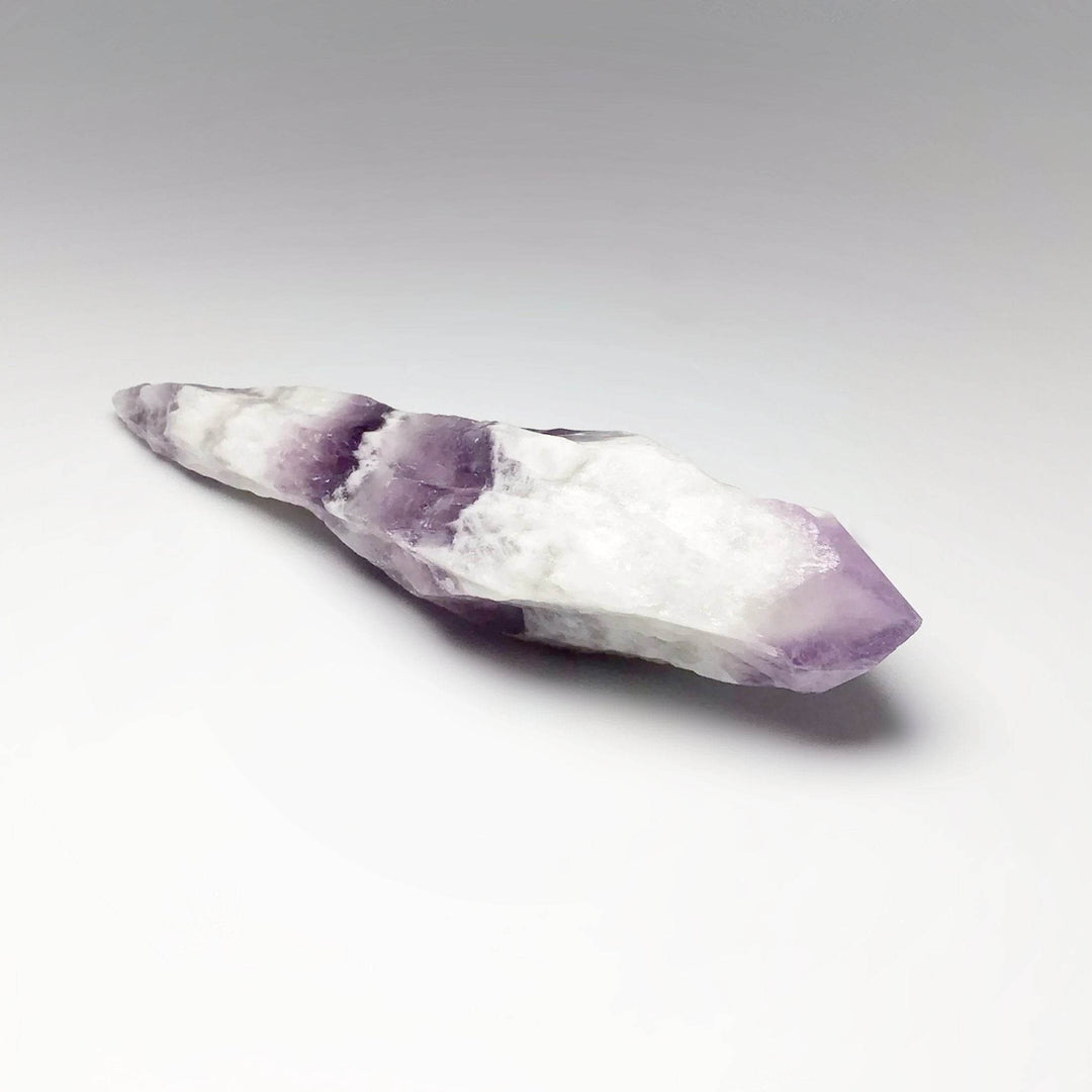 Chevron Amethyst Scepter - Rocks and Gems Canada