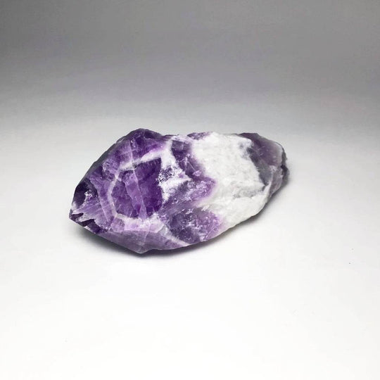 Chevron Amethyst Scepter - Rocks and Gems Canada