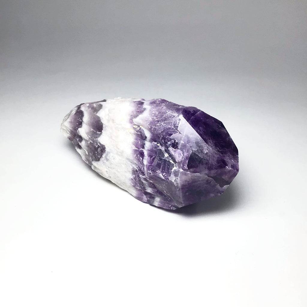 Chevron Amethyst Scepter - Rocks and Gems Canada