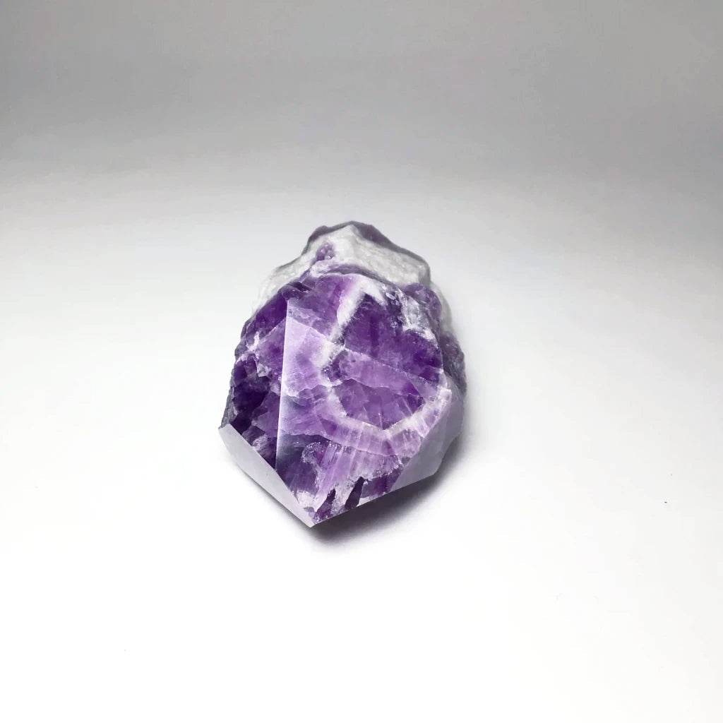 Chevron Amethyst Scepter - Rocks and Gems Canada