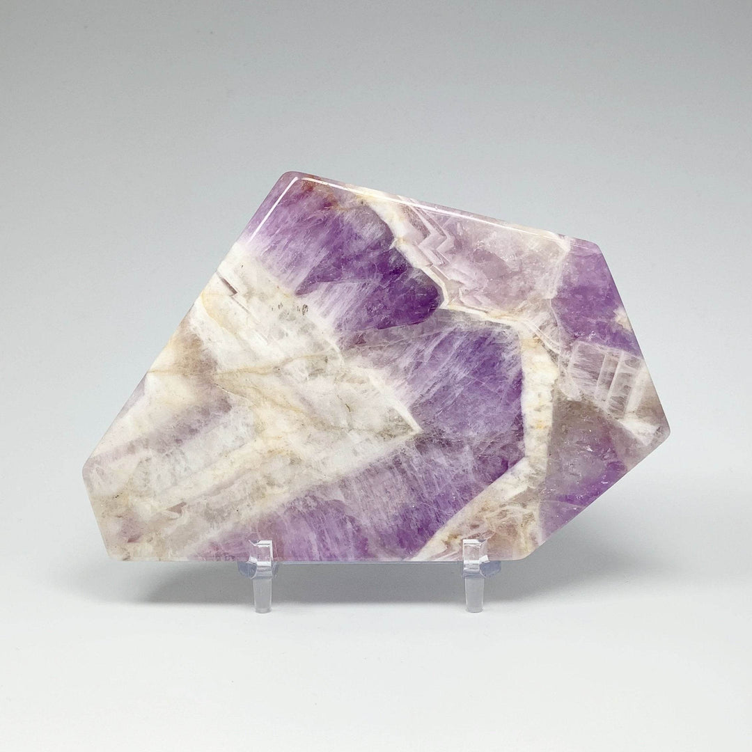 Chevron Amethyst Slice - Rocks and Gems Canada