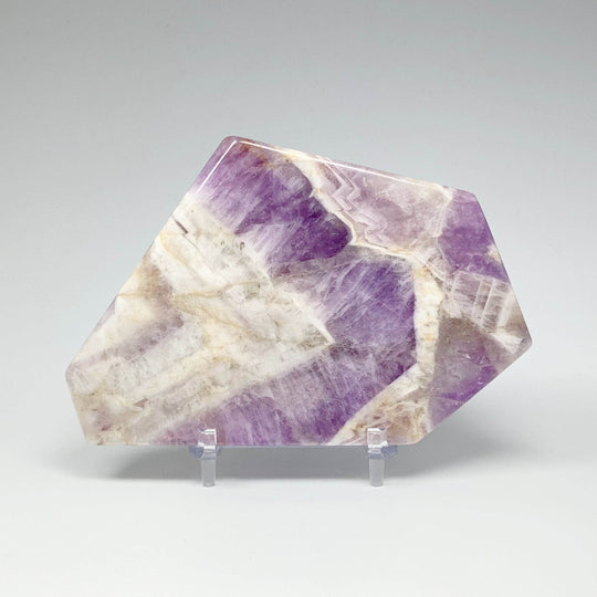 Chevron Amethyst Slice - Rocks and Gems Canada