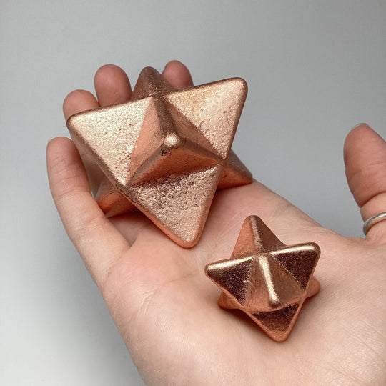 Copper Merkaba - Rocks and Gems Canada
