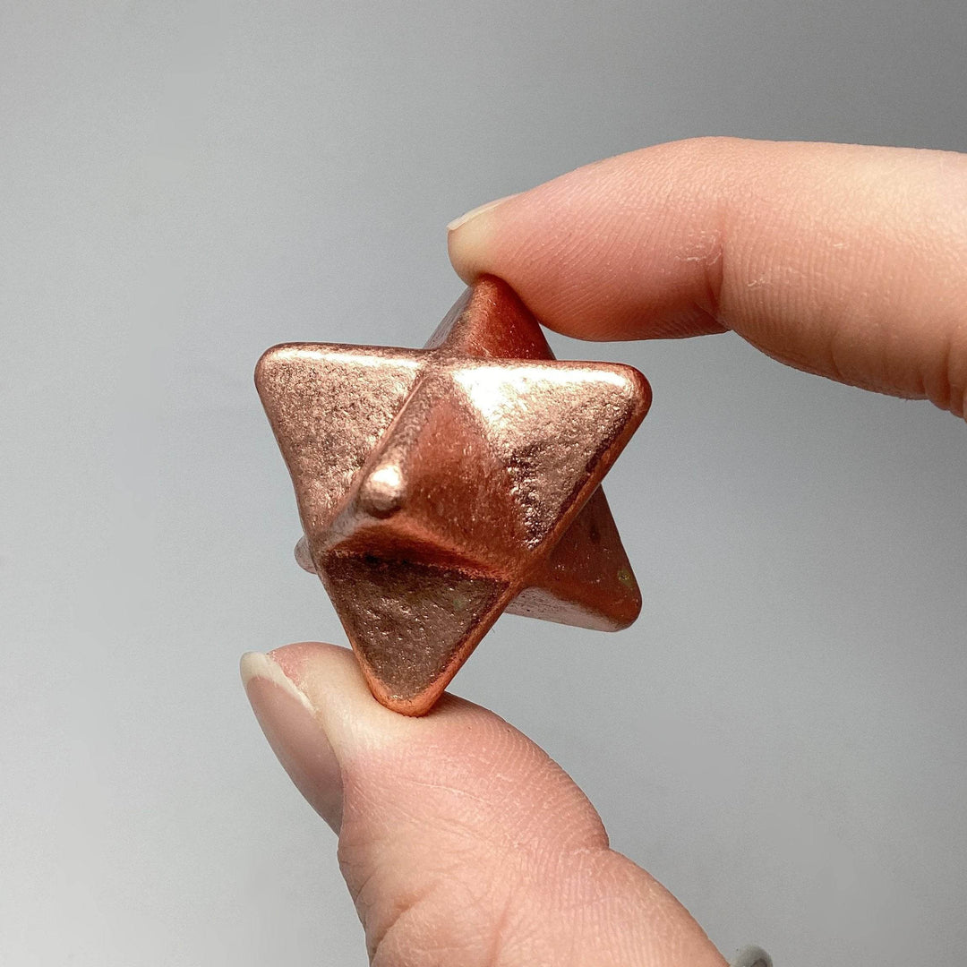 Copper Merkaba - Rocks and Gems Canada